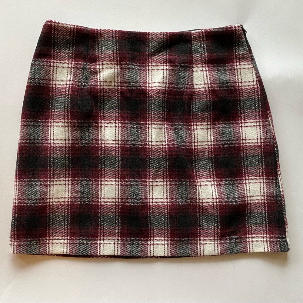 NWT Forever 21 Plaid Mini Skirt
